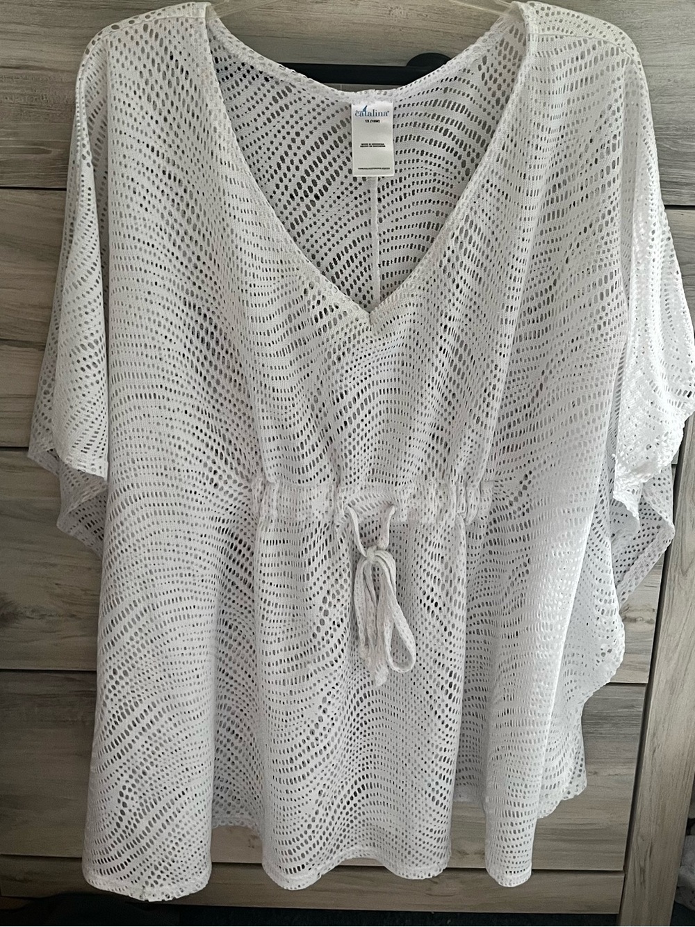 White Catalina Beach/Pool cover-up 16W